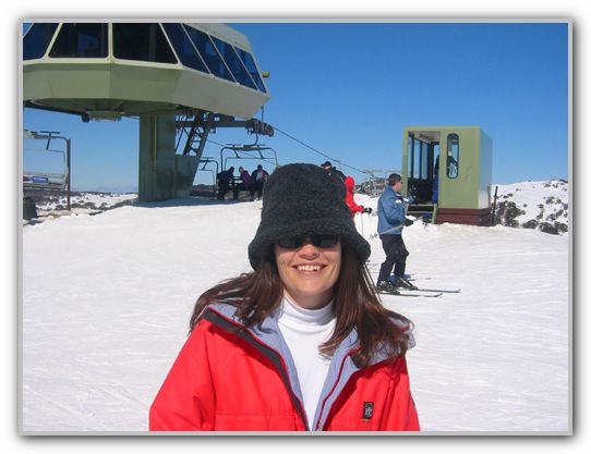 BJ Skiing at Falls Creek